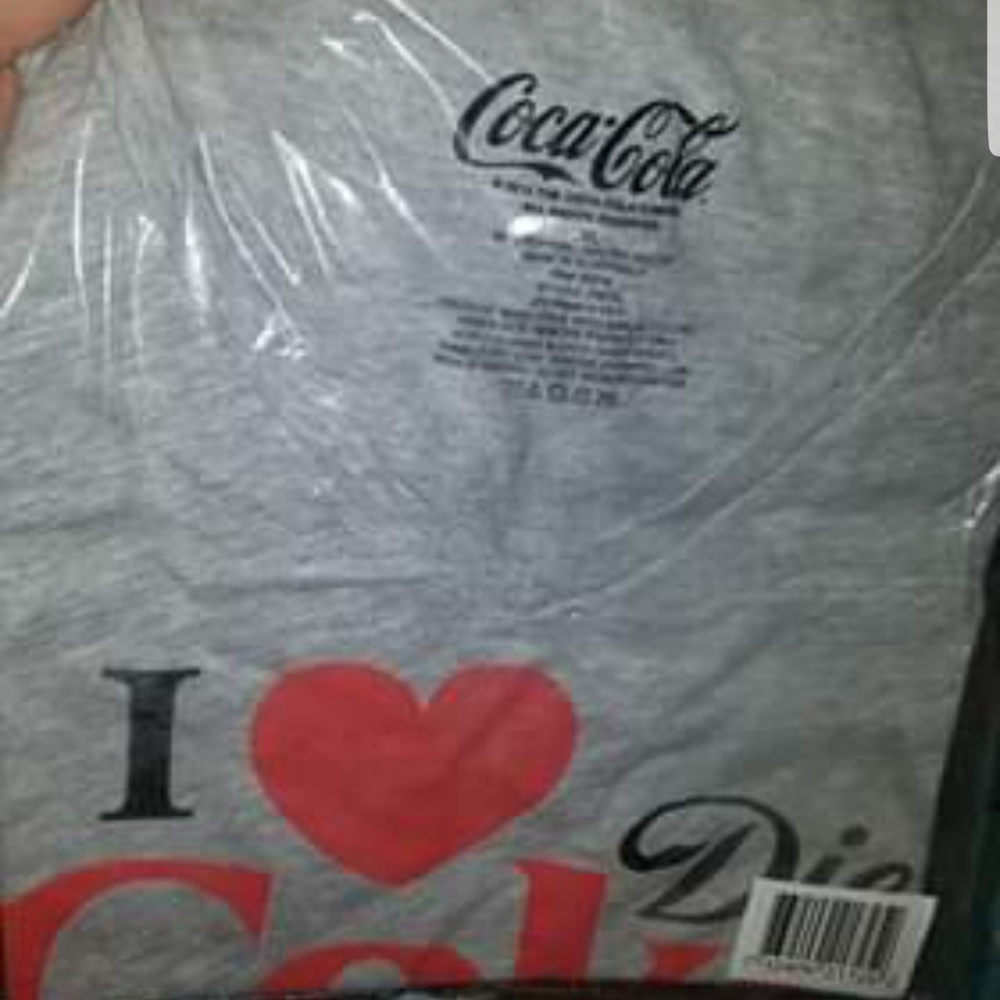 Coca-cola womens t-shirt size xl
